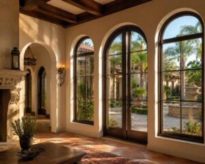 Elegant interior featuring hurricane windows in Pinellas County, FL designed for energy efficiency and year-round comfort